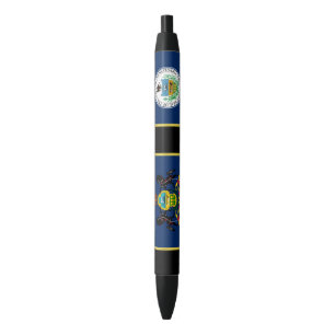 Pennsylvania flag black ink pen