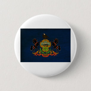 Pennsylvania Flag Buttons