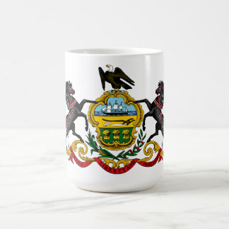 Pennsylvania flag coffee mug