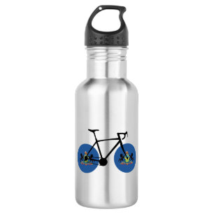 Pennsylvania Flag Cycling 532 Ml Water Bottle