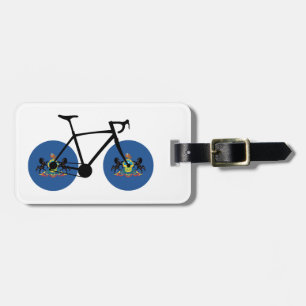 Pennsylvania Flag Cycling Luggage Tag