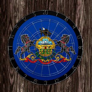 Pennsylvania Flag Dartboard & Pennsylvania / game