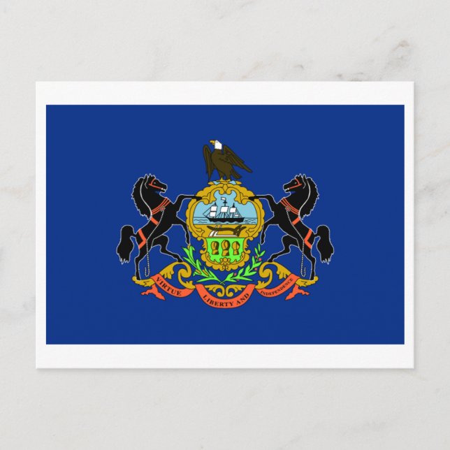 Pennsylvania FLAG International Postcard (Front)