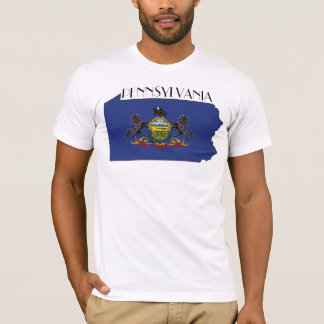 Pennsylvania Flag-Map Shirt