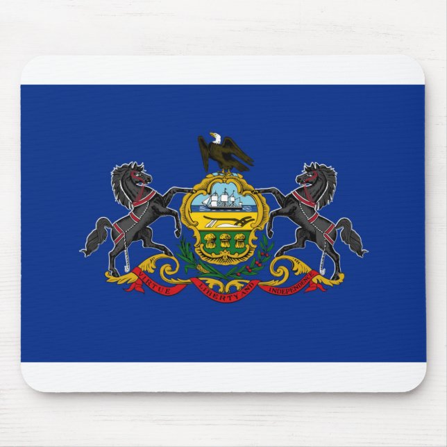 Pennsylvania flag mouse pad (Front)