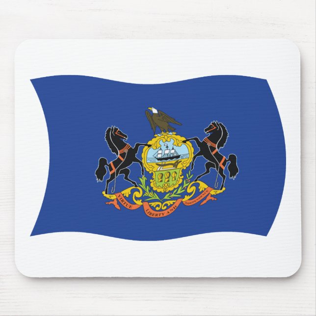 Pennsylvania Flag Mousepad (Front)