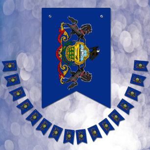 Pennsylvania Flag Party, bunting Banners /Weddings