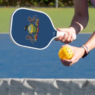 Pennsylvania Flag Pickleball Paddle