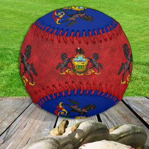 Pennsylvania Flag, sports / Baseball Balls