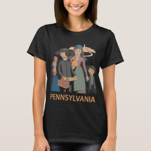 Pennsylvania Folk People Earth Travel T-Shirt