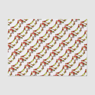 Pennsylvania German folk art birds Tissue Paper