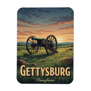 Pennsylvania Gettysburg Travel Magnet