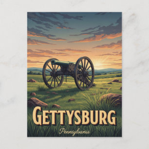 Pennsylvania Gettysburg Travel Postcard