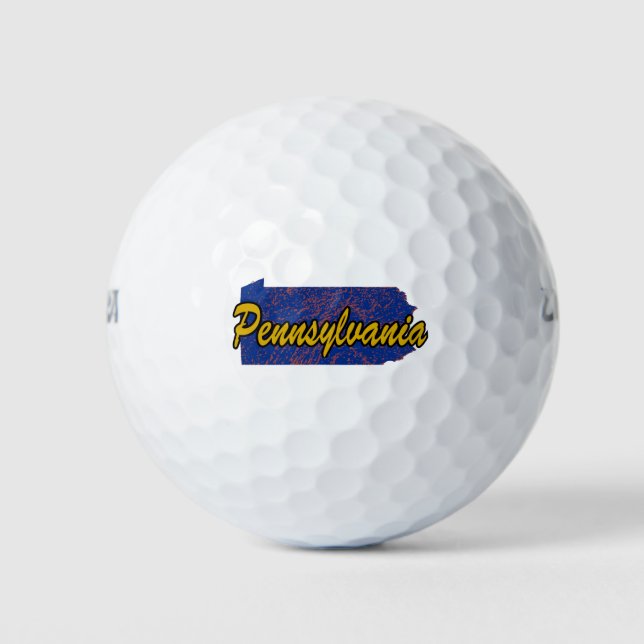 Pennsylvania Golf Balls (Front)
