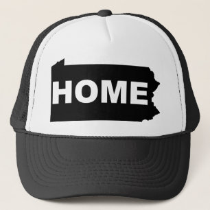 Pennsylvania Home Away From State T-Shirt Trucker Hat