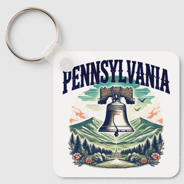 Pennsylvania Key Ring (Front)