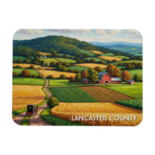 Pennsylvania Lancaster County Travel Magnet