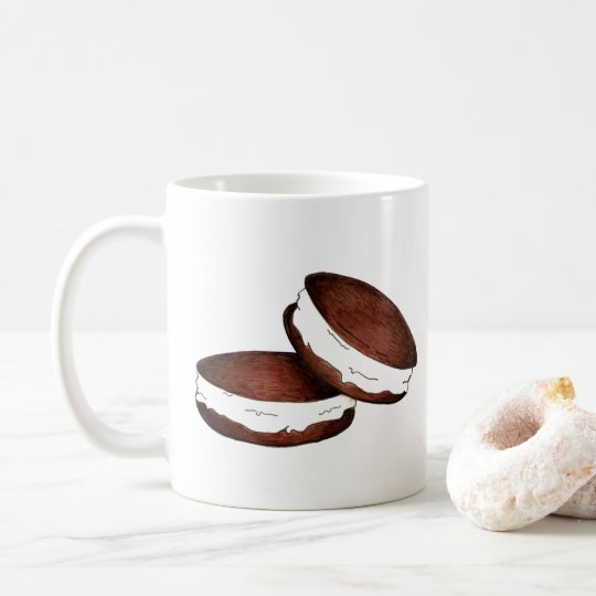Pennsylvania PA Dutch Maine Chocolate Whoopie Pie Coffee Mug