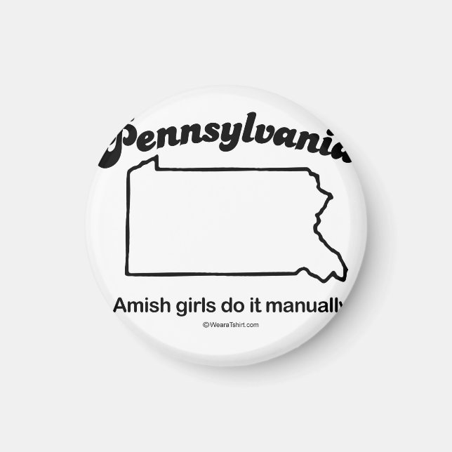 PENNSYLVANIA - "PENNSYLVANIA STATE MOTTO" T-shirts Magnet (Front)