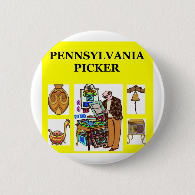 PENNsylvania picker 6 Cm Round Badge (Front)