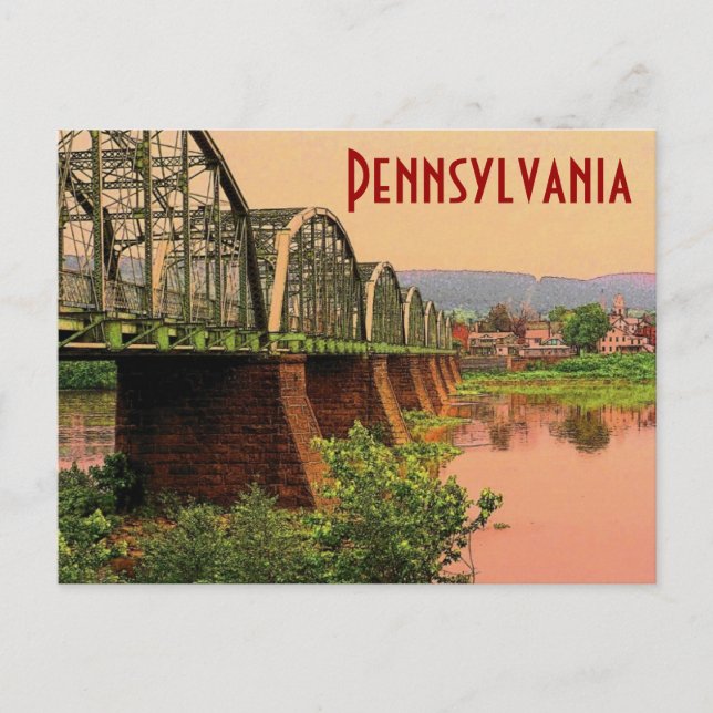 Pennsylvania Postcard (Front)