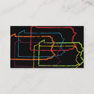pennsylvania pride blur business card