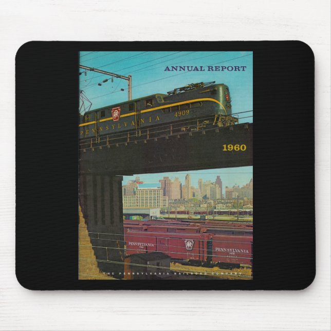 Pennsylvania Railroad Annual Report 1960 Mouse Pad (Front)