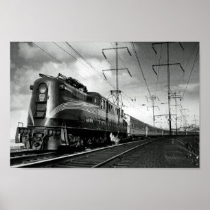 Pennsylvania Railroad  Congressional Poster