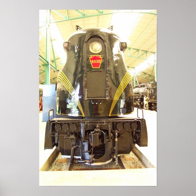 Pennsylvania Railroad GG-1 Locomotive # 4935 Poster (Front)