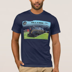 Pennsylvania Railroad Locomotive GG-1 #4800 -2- T-Shirt