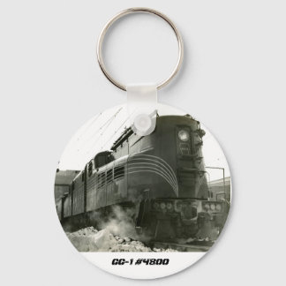 Pennsylvania Railroad Locomotive GG-1 #4800 Key Ring
