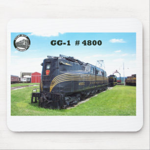 Pennsylvania Railroad Locomotive GG-1 #4800 Mouse Mouse Pad