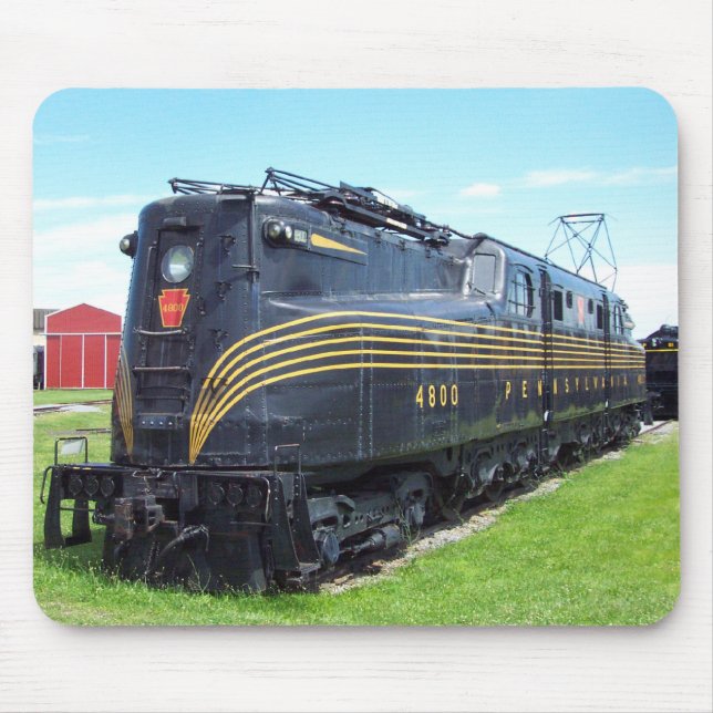 Pennsylvania Railroad Locomotive GG-1 #4800 Mouse Pad (Front)