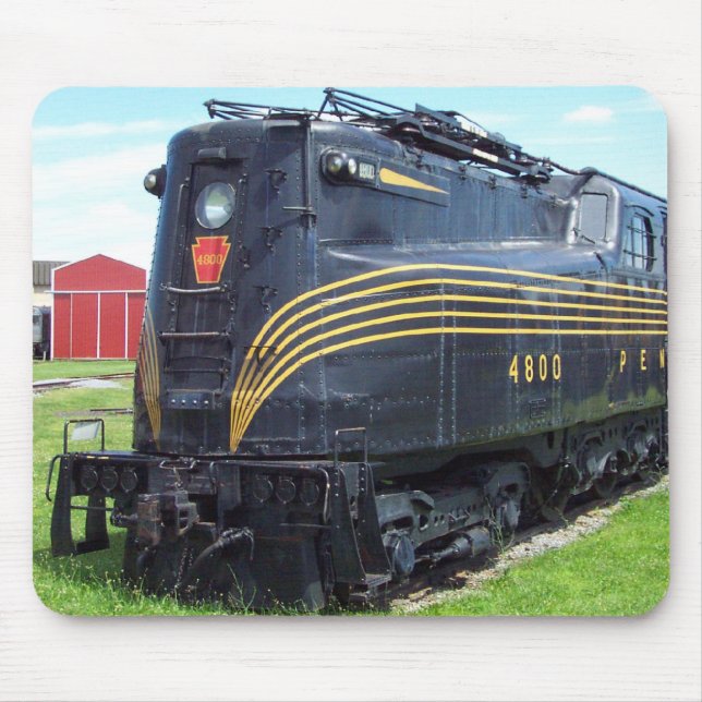 Pennsylvania Railroad Locomotive GG-1 #4800 Mouse Pad (Front)
