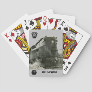 Pennsylvania Railroad Locomotive GG-1 #4800   Playing Cards