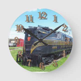 Pennsylvania Railroad Locomotive GG-1 #4800   Round Clock