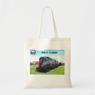 Pennsylvania Railroad Locomotive GG-1 #4800   Tote Bag