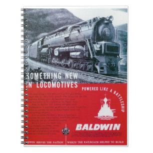 Pennsylvania Railroad S-2 Steam Turbine Notebook