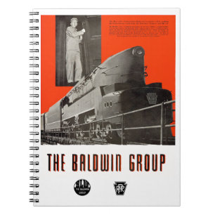 Pennsylvania Railroad T1 Locomotive 6111 Notebook