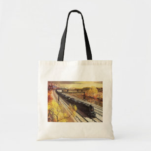 Pennsylvania Railroad Tanker Trains 1942 Tote Bag