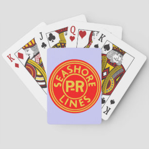 Pennsylvania Reading Seashore Lines Logo Playing Cards