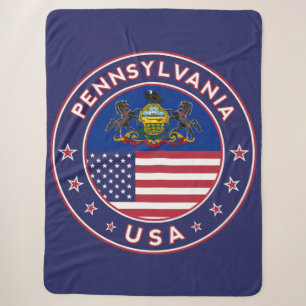 Pennsylvania Sherpa Blanket