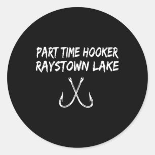 Pennsylvania Shirt - Raystown Lake Fishing Gift Classic Round Sticker
