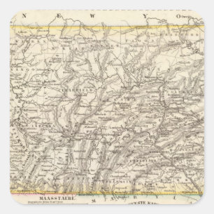Pennsylvania Square Sticker