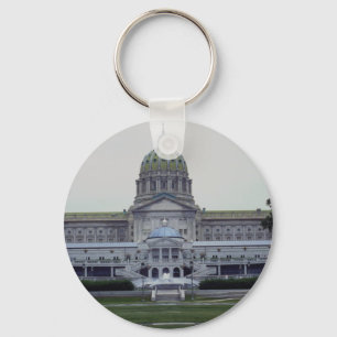 Pennsylvania State Capitol Building, Harrisburg, P Key Ring