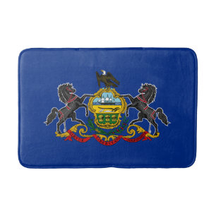Pennsylvania State Flag Bath Mat