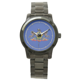 Pennsylvania State Flag Design Decor Watch