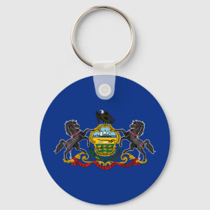 Pennsylvania State Flag Key Ring