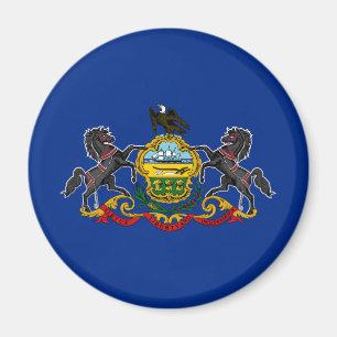 Pennsylvania State Flag Magnet