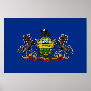 Pennsylvania State Flag Poster
